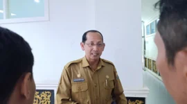Kepala Dinas Ketahanan Pangan Provinsi Jambi, Johansyah, menjelaskan bahwa pihaknya terus memantau pergerakan harga di pasar.( poto : metrojambi.com )