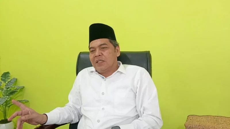 Kepala Kanwil Kemenhaj Provinsi Jambi Wahyudi Abdul Wahab( poto : metrojambi.com)