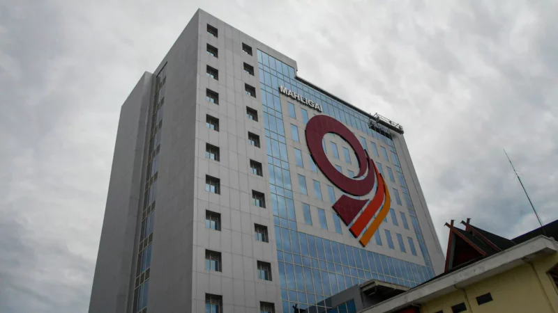 Gedung Mahligai Bank Jambi.( poto : istimewa )