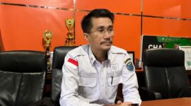 Kepala Dinas Perumahan dan Kawasan Permukiman (Perkim) Kabupaten Batang Hari, A. Somad di Muara Bulian, Senin (8/6/2026). (ANTARA/Riski Apriyani).