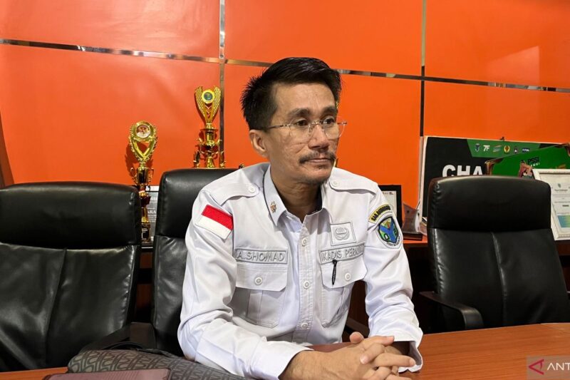 Kepala Dinas Perumahan dan Kawasan Permukiman (Perkim) Kabupaten Batang Hari, A. Somad di Muara Bulian, Senin (8/6/2026). (ANTARA/Riski Apriyani).