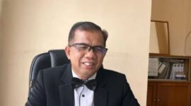 Kepala Kementerian Haji dan Umrah Kabupaten Batang Hari, Helmi di Muara Bulian, Selasa (9/6/2026). (ANTARA/HO/Antara Jambi).