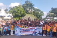 Wali Kota Jambi melepas 97 atlet sepatu roda menuju Pariaman Open 2026.( poto : wartanews.co ) 