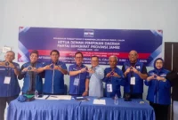 Fauzi Ansori Kembalikan Formulir Musda Demokrat Jambi, Kantongi Dukungan Mayoritas DPD Kabupaten/Kota.( poto : jambione.com )
