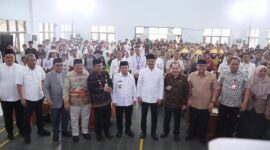 Menteri Sosial Saifullah Yusuf atau Gus Ipul menggelar open house di Sentra Alyatama Jambi, Jumat (5/6/2026). (poto : jambilink.id )