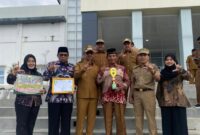 Hutan Adat Lekuk Limapuluh Tumbi Lempur, Kabupaten Kerinci, meraih penghargaan sebagai Pengelola Hutan Adat Terbaik Kedua Tingkat Provinsi Jambi.( poto : tribunjambi.com )
