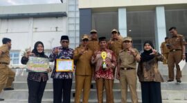 Hutan Adat Lekuk Limapuluh Tumbi Lempur, Kabupaten Kerinci, meraih penghargaan sebagai Pengelola Hutan Adat Terbaik Kedua Tingkat Provinsi Jambi.( poto : tribunjambi.com )