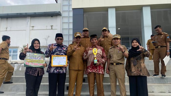 Hutan Adat Lekuk Limapuluh Tumbi Lempur, Kabupaten Kerinci, meraih penghargaan sebagai Pengelola Hutan Adat Terbaik Kedua Tingkat Provinsi Jambi.( poto : tribunjambi.com )