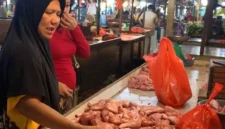 Daya beli masyarakat di Pasar Angso Duo Jambi melemah meski harga stabil( poto : tribunjambi.com )