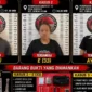 Satresnarkoba Polres Muaro Jambi menangkap tiga tersangka dan menyita sejumlah sabu.( poto : tribunjambi.com )