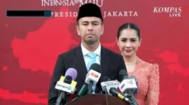 Nama Raffi Ahmad ikut mencuat dalam persidangan kasus dugaan suap importasi barang dan penerimaan gratifikasi di lingkungan Direktorat Jenderal Bea dan Cukai( poto : tribunjambi.com )