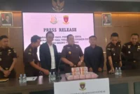 10 terpidana korupsi PJU Kerinci mengembalikan Rp2,7 miliar kerugian negara.( poto : tribunjambi.com )