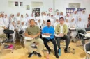 Sebanyak 30 siswa mengikuti kegiatan yang berlangsung pada Selasa (9/6/2026) di Gedung SMK Kesehatan Fania Salsabila, kawasan Mayang, Kota Jambi.( poto : tribunjambi.com )
