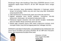 Surat edaran bernomor 400.3.5/22/DISDIK/V/2026, Dinas Pendidikan menyusun pedoman pelaksanaan perpisahan untuk Tahun Ajaran 2025/2026.( Poto : istimewa)