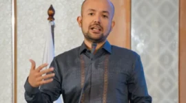 Ketua Umum Himpunan Pengusaha Muda Indonesia (HIPMI), Akbar Himawan Buchari.( poto : jambione.com )
