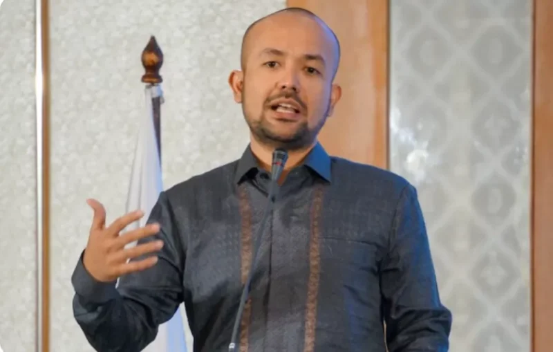 Ketua Umum Himpunan Pengusaha Muda Indonesia (HIPMI), Akbar Himawan Buchari.( poto : jambione.com )