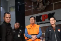 KPK menetapkan empat tersangka dalam perkara ini, yaitu Bupati Muara Enim Edison, Abi Nurwardani, Titin Rita Lestari, Augusz Dewanggara. ( poto jambione.com )