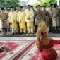 Gubernur Jambi Al Haris Bersama Menko Pangan Zulhas menghadiri HUT Kota Jambi.( poto : istimewa )