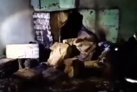 Kebakaran rumah di Telanaipura, Kota Jambi, berhasil dipadamkan Damkartan dengan 40 personel.( poto : jambione.com )