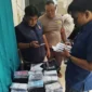 Penyelundupan 68 iPhone Jambi kembali terungkap ketika petugas Bea Cukai Jambi menggelar pemeriksaan di Pelabuhan Roro Kuala Tungkal.( poto : JAMBIONE.COM )