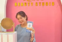 QRIS BRI Permudah Transaksi di Riska Beauty Studio.( poto : jambione.com )