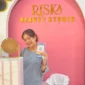 QRIS BRI Permudah Transaksi di Riska Beauty Studio.( poto : jambione.com )