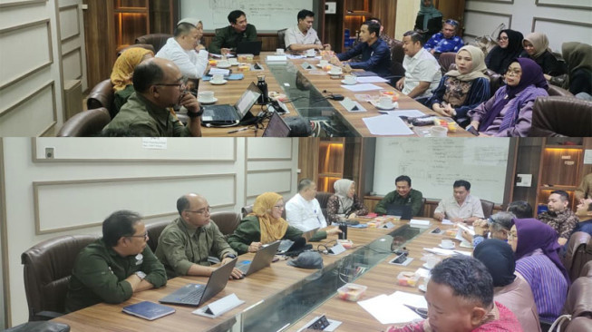Bapemperda DPRD Provinsi Jambi menggelar konsultasi Ranperda Tahura. Mereka datang ke Direktorat Jenderal KSDAE di Jakarta untuk mendalami materi regulasi.( poto : infojambi.com )