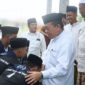 Al Haris saat menghadiri Haul ke-1 Almaghfurlah Abah KH M Rouyani Jamil( poto : infojambi.com ).