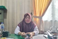 Pelaksana Kepala BPKAD Sarolangun, Maria Susanti.( poto : metrojambi.com )