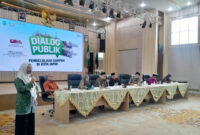 Diskusi publik pengelolaan sampah Kota Jambi yang digelar Pemerintah Kota Jambi di Aula Griya Mayang, Rumah Dinas Wali Kota Jambi, Sabtu (13/6/2026).( poto : bicarajambi.com )