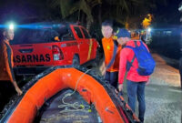 Kepala Kantor Basarnas Jambi, Adah Sudarsa, menyebut pihaknya mengerahkan tujuh personel rescue ke lokasi.( poto : infojambi.com )