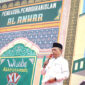 Gubernur Jambi Dr. H. Al Haris menegaskan peran pesantren Al-Anwar dalam mencetak generasi muda yang berilmu, berakhlak.( poto : bicarajambi.com )