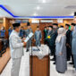 Bupati H. Anwar Sadat memimpin langsung pelantikan dan pengambilan sumpah jabatan.( poto : bicarajambi.com )