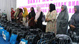Bidang Kedokteran dan Kesehatan Polda Jambi sukses menggelar bakti kesehatan dan sosial memperingati Hari Bhayangkara ke-80.( poto : infojambi.com )