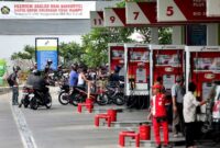 SPBU Pertamina ( poto : istimewa )