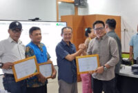 BPJS Ketenagakerjaan Cabang Jambi menggelar sosialisasi implementasi onboarding mekanisme pendaftaran baru melalui aplikasi digital Perisai.( poto : infojambi.com )