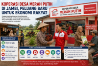 Koperasi Merah Putih Perkuat UMKM dan Petani Jambi( poto :chatGPT)