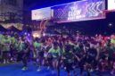 CRJ Glow Night Run 2026 yang digelar pada Sabtu malam 6 Juni 2026( poto : jambi-independent.co.id )