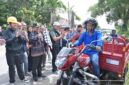 Wali Kota Jambi Dr. dr. H. Maulana, M.K.M., bersama Wakil Wali Kota Diza Hazra Aljosha turun langsung bergotong royong.( poto : jambilink.id )