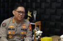Kabid Humas Polda Jambi Kombes Pol Erlan Munaji memaparkan berbagai program dan kegiatan kepolisian.( poto : infojambi.com )