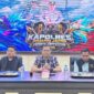 Wakapolres Muaro Jambi Kompol Aroni Candra membuka turnamen Mobile Legends Muaro Jambi.( poto : halojambi.com )