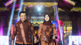 Gubernur Jambi Al Haris membuka PKD Merangin 2026 di Taman Mini Melayu Jambi.( poto : sinarjambi.com )