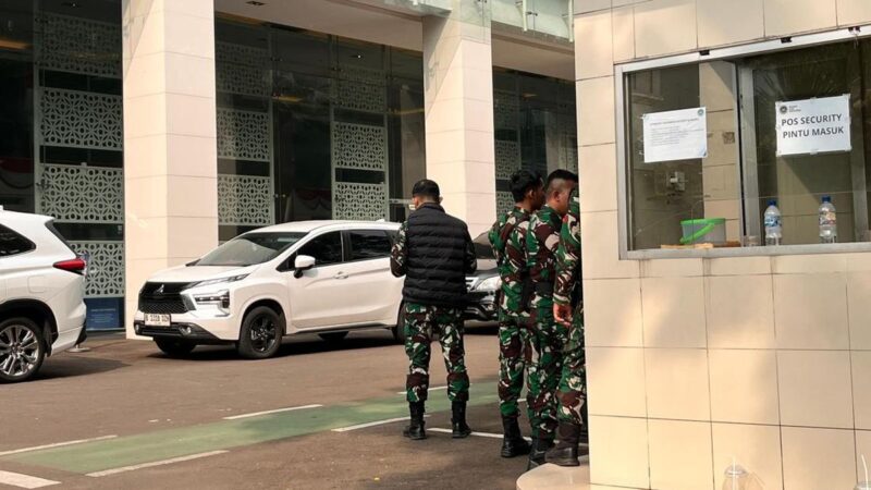 Kejagung Geledah Kantor BGN, Pengamanan Diperketat ( Poto : detikcom )