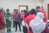 SKK Migas–PetroChina menggelar khitanan massal gratis di Tanjabtim.( poto : infojambi.com )