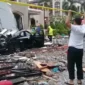 Sebuah ledakan rumah mewah medan mengguncang kawasan perumahan elite di Jalan Mustang, Kecamatan Medan Polonia, Kota Medan, Sumatera Utara, Senin (20/7/2026).(poto: fajarsumbar.com)