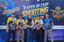 Jajaran personel terbaik Jambi berhasil mengamankan gelar Juara II pada kategori beregu Polisi Laki-laki.(poto: infojambi.com)
