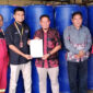 PetroChina menggelar penyerahan bantuan di Kantor Dinas Lingkungan Hidup Kabupaten Tanjung Jabung Barat pada Kamis sore (2/7/2026).( poto : bicarajambi.com )
