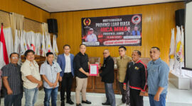 Musyawarah Provinsi Luar Biasa (Musprovlub) menetapkan Reval Kurniawan sebagai Ketua Pengprov IBCA MMA Jambi periode 2026–2030 secara aklamasi.( poto :bicarajambi.com)