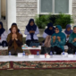 Ketua Tim Penggerak PKK Provinsi Jambi Hj. Hesnidar Haris menghadiri kegiatan Pojok Berkah di Telanaipura.(poto: istimewa).