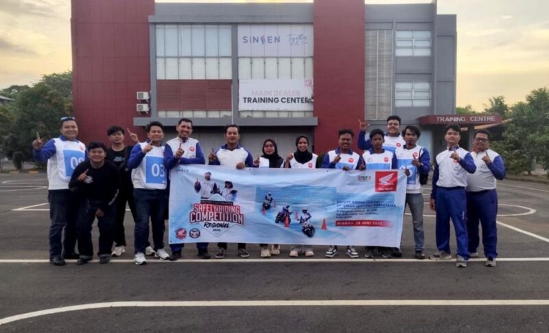 PT Sinar Sentosa Primatama (Sinsen) selaku Main Dealer sepeda motor Honda di Provinsi Jambi sukses menggelar Kompetisi Safety Riding Sinsen 2026 regional.(poto: jamberita.com).